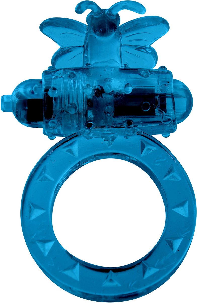 Goedkoopste ToyJoy Flutter-Ring - Cockring - Blauw