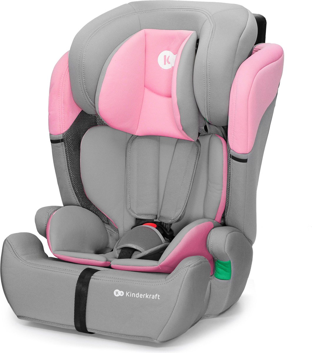 Kinderkraft COMFORT UP I-SIZE - Autostoeltje 76-150 cm - Diepe zitting - Roze