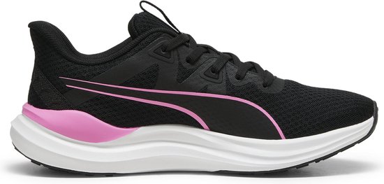 Chaussures de sport unisexes PUMA Reflect Lite - PUMA Noir-Poison Pink- Ciel Blue - Taille 37,5