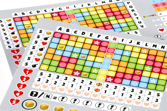 Scoreblokken Keer op Keer 2 Twee stuks Level 1 Dobbelspel - 999 Games