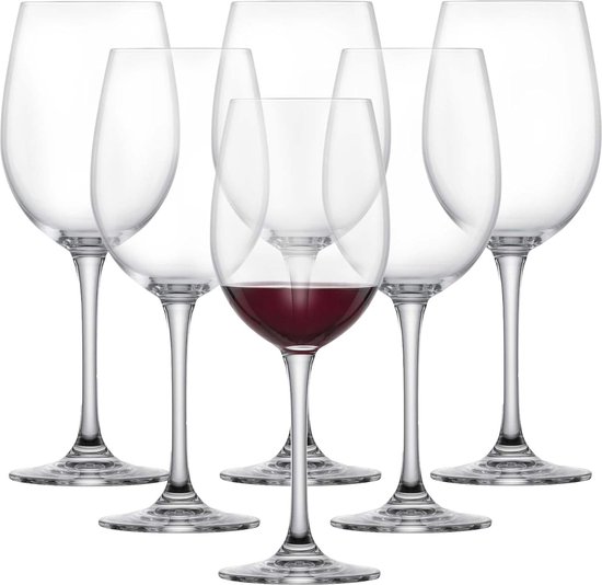 Lot De 2 Verres à Vin Rouge Eisch Jeunesse - Cristal - 22,5 Cm