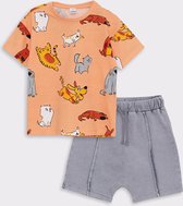 T-shirt & short jongens - Dieren