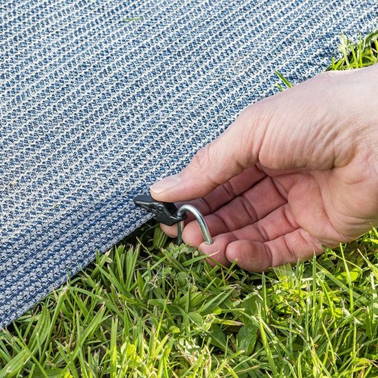 ProPlus Duurzame tenttapijt- en tarpclips - set van 10 stuks - compact en weerbestendig van ProPlus — afbeelding 2