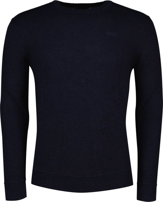 Superdry Essential Slim Fit Ronde Hals Sweater Zwart M Man