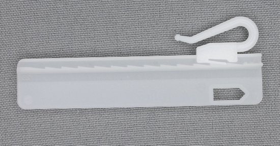 Microflex - Innaaibare verstelbare Gordijnhaak 55 mm - 10 gordijnhaken