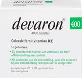 Devaron 400IE Vitamine D3 Tabletten - 2 x 90 tabletten