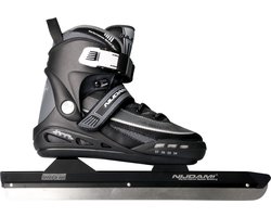 Nijdam Noren schaatsen Verstelbaar - Alu Buis - Grijs - Maat 38-41