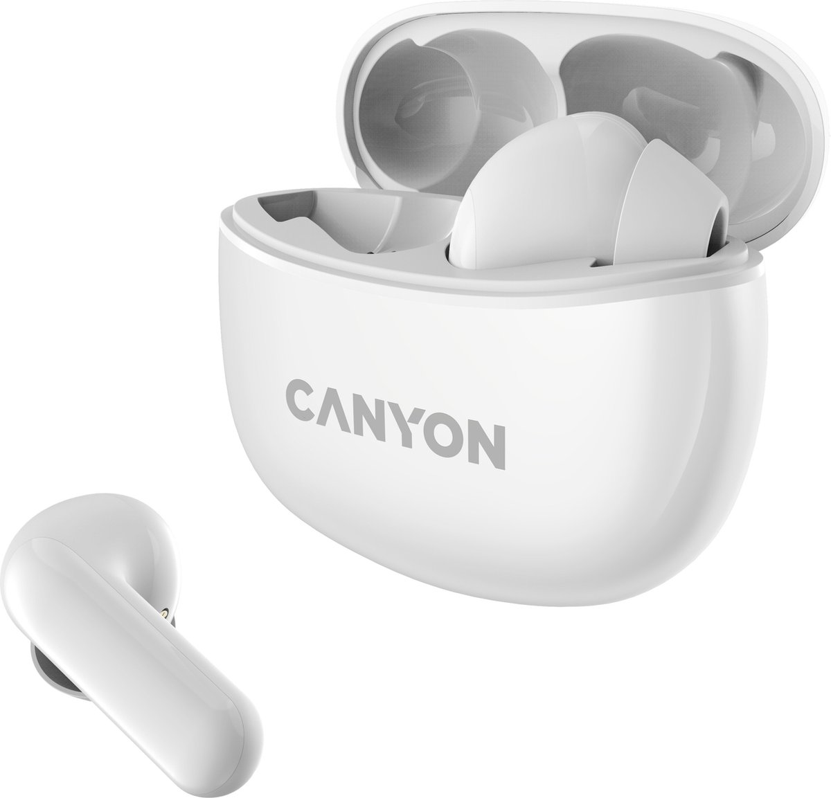 CANYON TWS-5 - True Wireless Stereo Headset - Wit