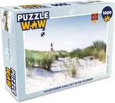 Puzzel Vuurtoren van List in de duinen - Legpuzzel - Puzzel 1000 stukjes volwassenen