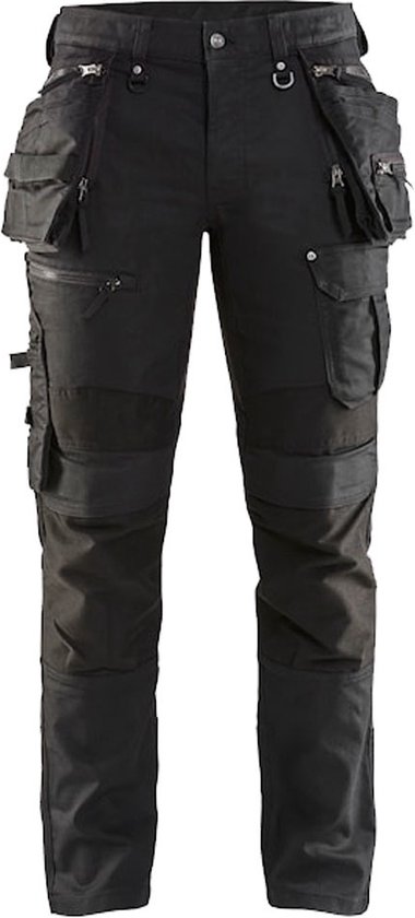 Blaklader Pantalon de travail denim stretch X1900 1990-1141 - Zwart/ Zwart - C52