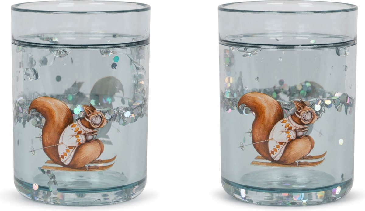 Goedkoopste Konges Sløjd 2 Pack glitter bekers - 2 stuks - Val d'Isere