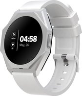 Canyon Otto SW-86 - Smartwatch 46mm - Horloge – IP68 - Stappenteller - Slaapmeter - Hartslagmeter - Saturatiemeter - Geschikt voor iOS en Android - 24 Maanden Garantie - Silver