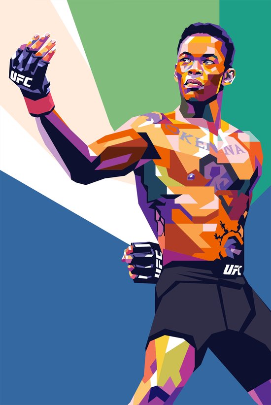 Israël Adesanya Poster | UFC | MMA Poster | Stylebender Poster ...