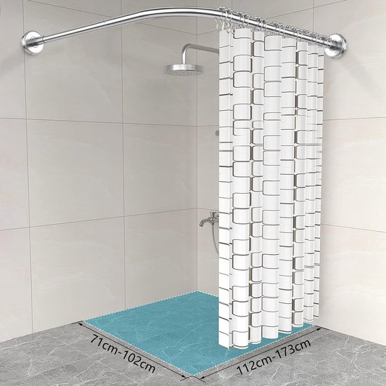 Douchegordijnstang bol