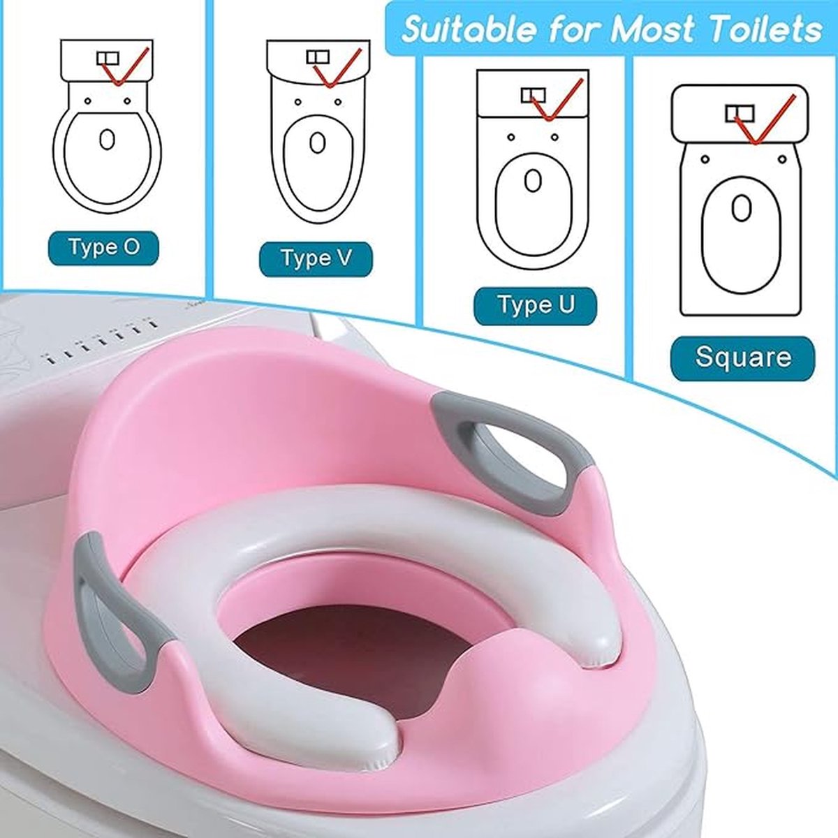 Goedkoopste kindertoiletbril \ kinder Plaspot - Toilet seat for children