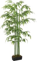 vidaXL-Kunstplant-bamboe-384-bladeren-120-cm-groen