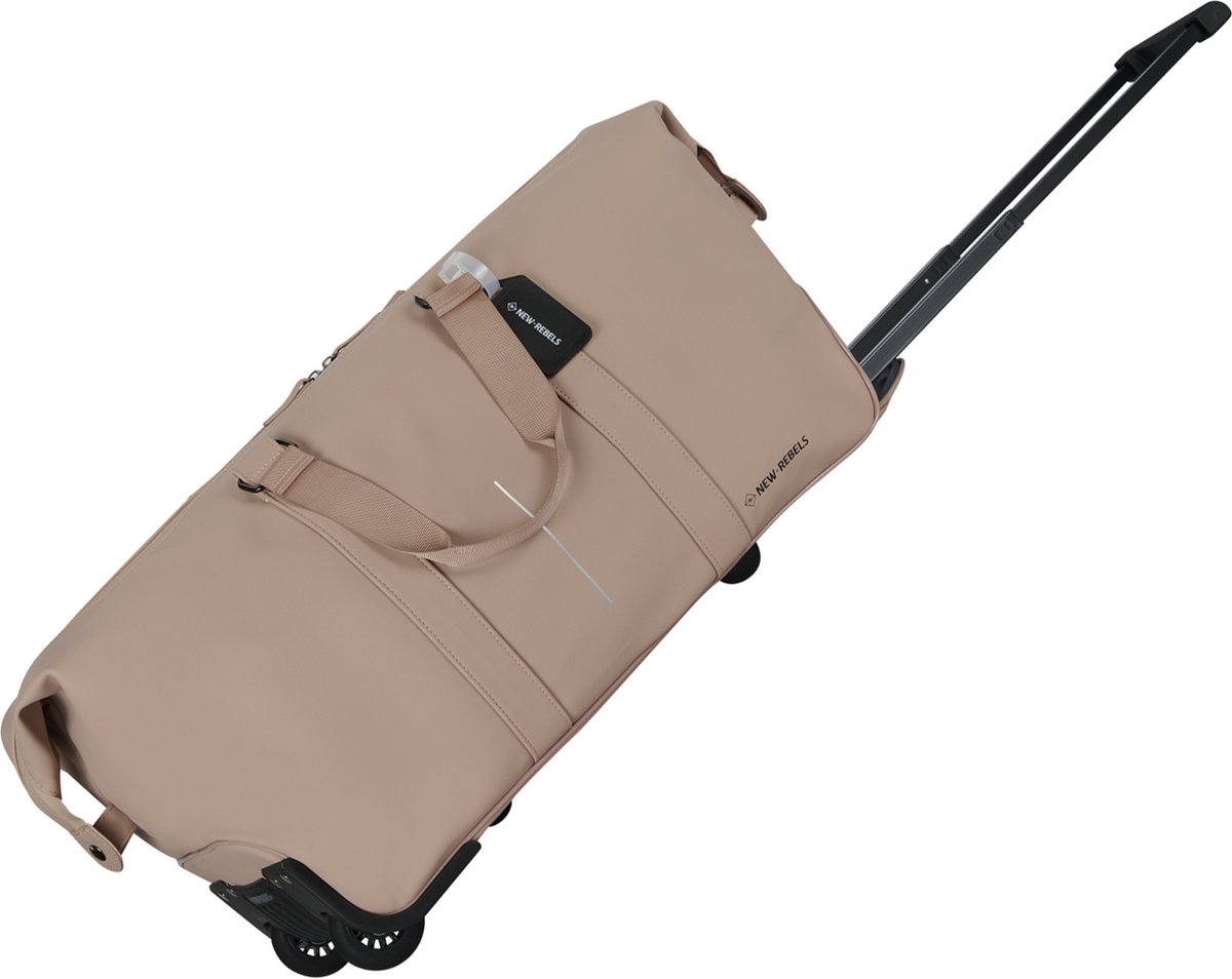New Rebels Mart Weston Duffel Oudroze 58L Trolley Waterafstotend