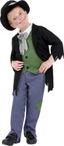Smiffy's - Middeleeuwen & Renaissance Kostuum - Victoriaanse Straatjongen Victor Kostuum - Blauw, Groen, Zwart - Large - Halloween - Verkleedkleding
