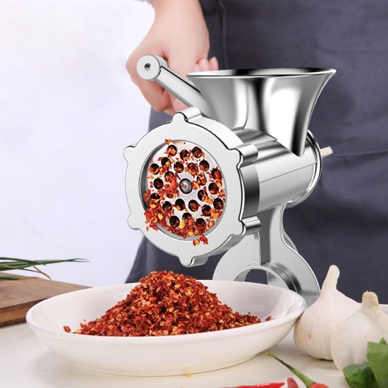 Xerolax Vleesmolen - Gehaktmolen - Meat Grinder - Machine - Foodprocessor - Meat Mincer - Keukenmixer - Keukenmachine - Handmatig — afbeelding 4