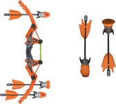 Storm Bow - Pijl en Boog set voor kinderen - Inclusief fluitende pijlen - Uniek dubbel elastiek design - Boogschieten - Pijl en Boog Kinderen