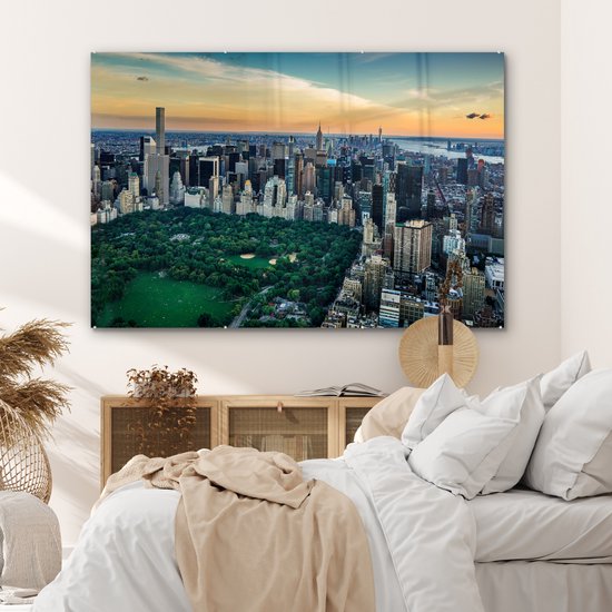 Peintures sur verre - New York - Central Park - Amérique - 180x120 cm - Peintures Plexiglas