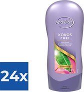 Andrélon Conditioner Kokos Care 300 ml - Voordeelverpakking 24 stuks