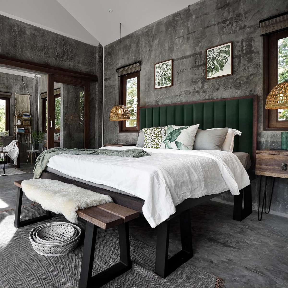 Panneaux Muraux Rembourrés 3D Pour Chambre à Coucher / Salle