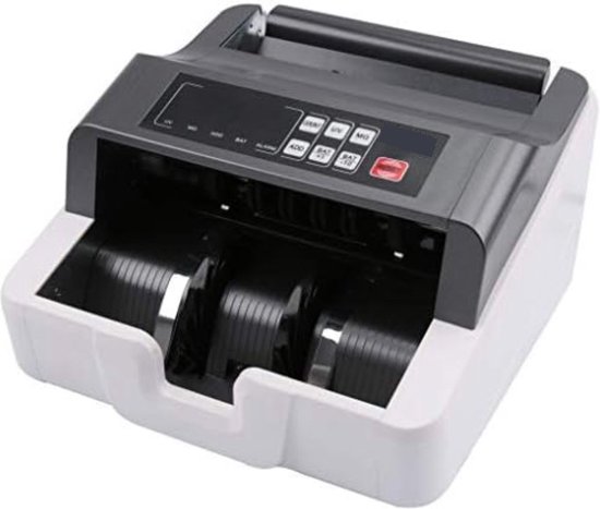 Biljettelmachine - Geld machine teller - Geld Tel Machine - Grijs | Wit - Merkloos