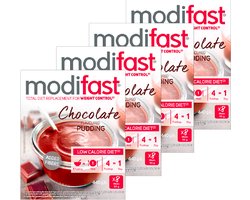 Modifast Intensive | Pudding Chocolade | 4 Stuks | 4 x 440 g