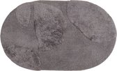 Badmat Boaz - Gris Ovale 60 x 100 cm