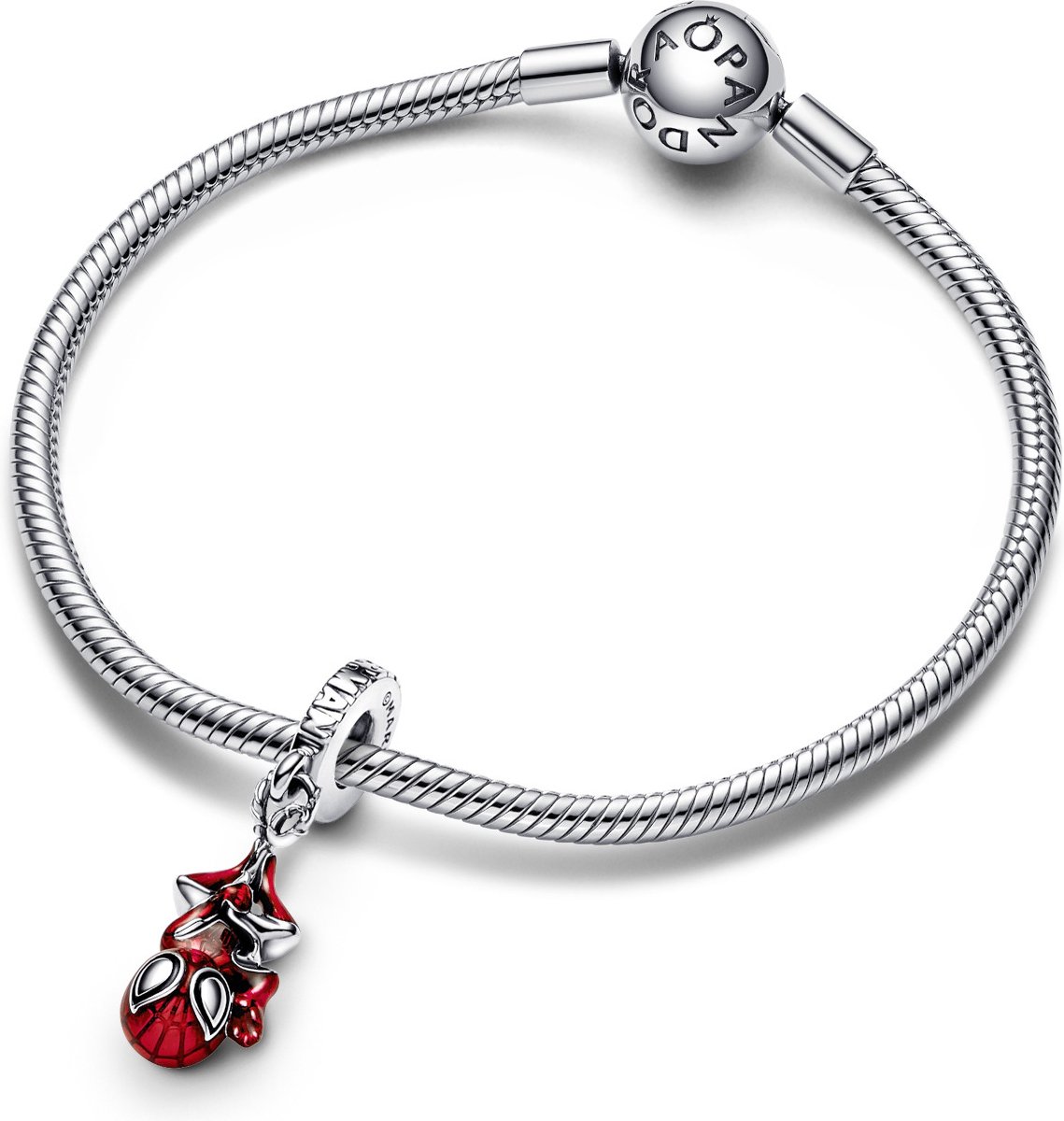 Pandora Bedel Marvel Hangende Spiderman 792323C01 — cadeau in Sieraden - foto 7