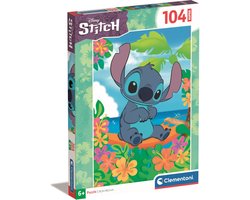 foto van Clementoni - Puzzel - 104 Stukjes - Lilo & Stitch - Puzzel Voor Kinderen - Supercolor