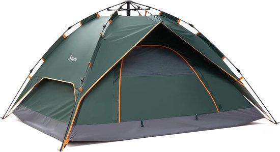 Buiten kamperen 2-3 personen waterdichte tent Dubbellaagse Pop-up tent — afbeelding 5