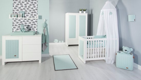Baby's Only Gebreide wikkeldeken - Omslagdoek baby Cable - Chenille voering - Brique - 75x75 cm - Geschikt voor drie- en vijfpuntsgordel — afbeelding 4