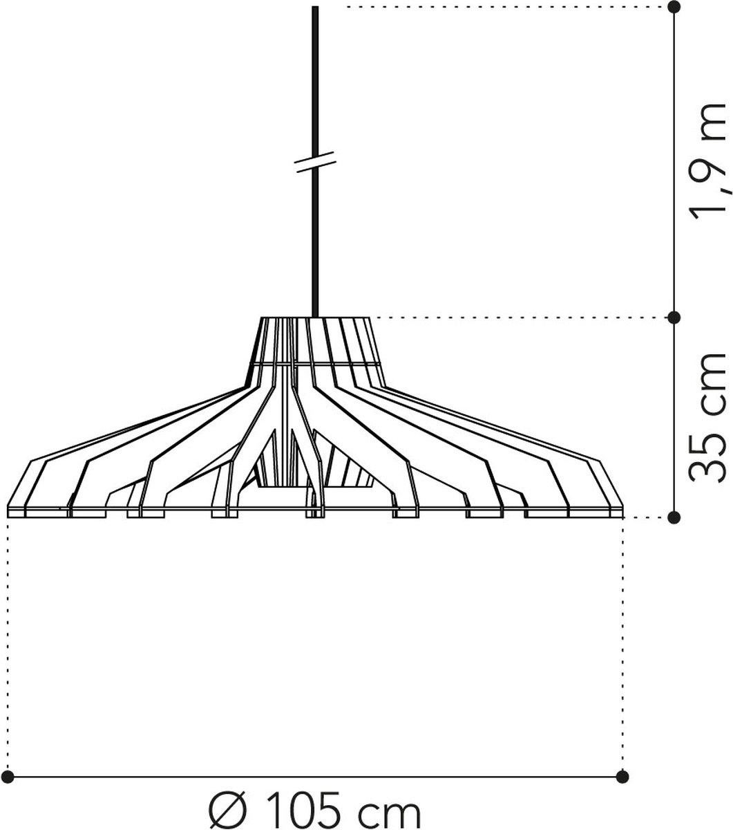 Nikolamp Tesla XL hanglamp