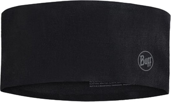 Buff Thermonet Headband - Unisex Accessoires - Solid Black