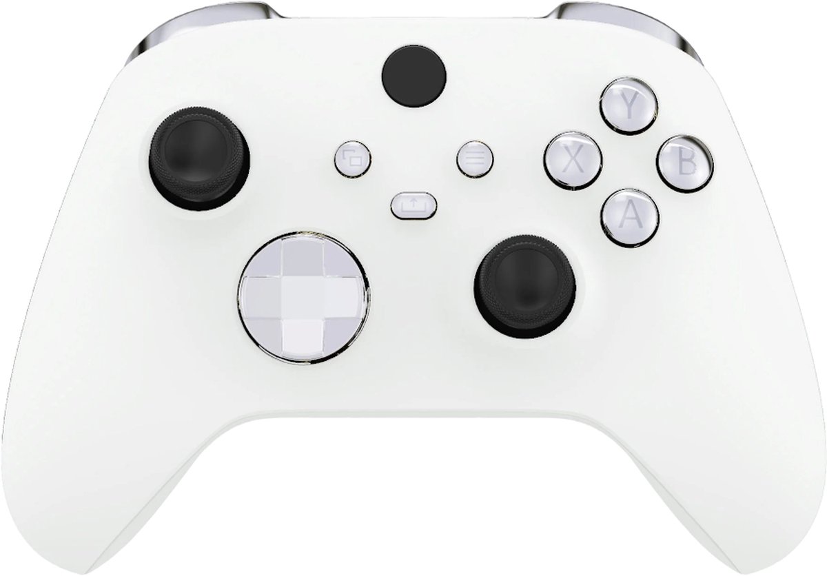 Clever Xbox White Silver Controller