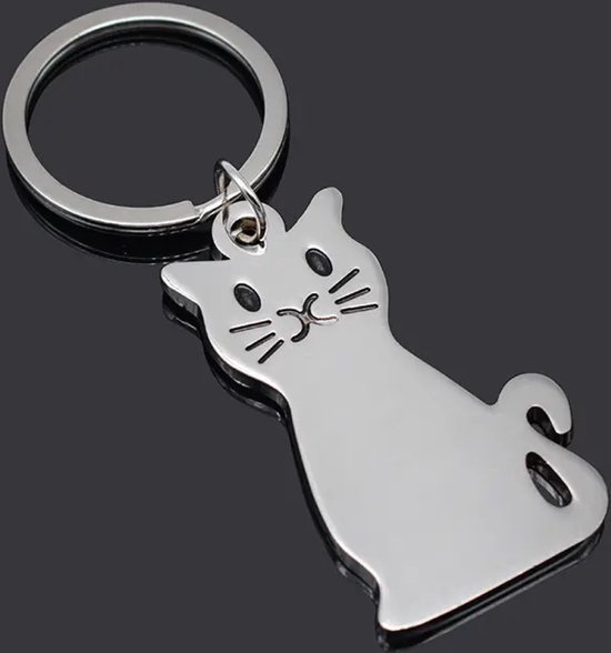 Jumada's - Sleutelhanger van je poes - Sleutelhanger kat - Kattige sleutelhanger - Katten
