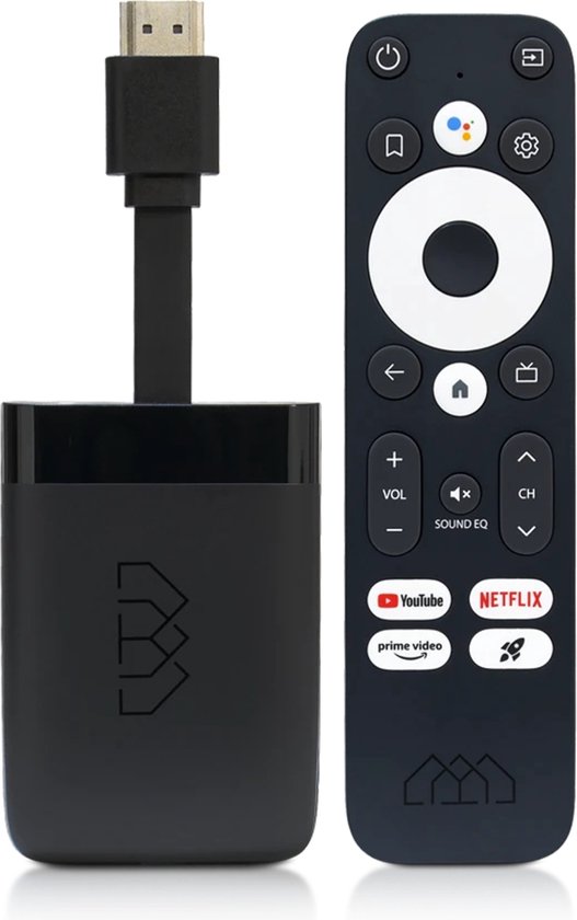 HOMATICS Dongle R - Google Mediaplayer 4K UHD - ChromeCast - Android TV 11
