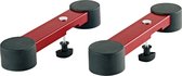 König & Meyer 18827 Stage Piano Support for Omega (Ruby Red) - Accessoire voor keyboard standaards