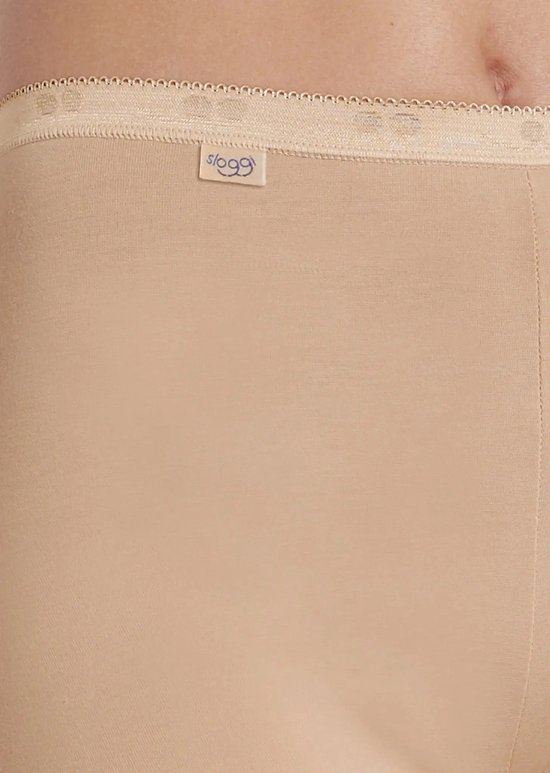 sloggi Basic+ Dames Short lange pijp - Zwart - Maat 44