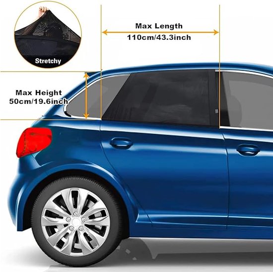Premium Car sun blind blocks Premium Auto zonwering blokken 2 bol