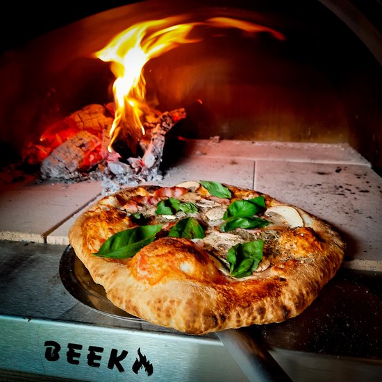 BEEK - Grande - pizzaoven - houtgestookt - Rood - tot 4 pizza's tegelijk van BEEK — afbeelding 4