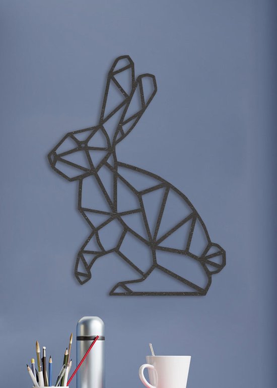 Décoration murale Polygone | Lapin