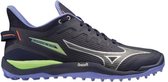 Mizuno Wave Leopardus Evening Blue - techno Green - Lolite Hockeyschoen