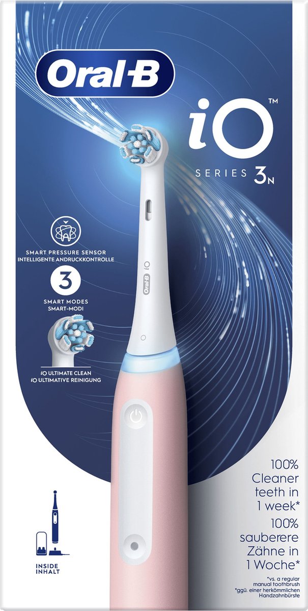 Afbeelding 3 van Oral-B iO 3N Elektrische Tandenborstel - Roze