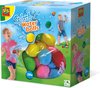 SES - Splash Waterballen - herbruikbare waterballonnen - droog en nat te gebruiken - vrolijke kleuren - 28 ballen per set