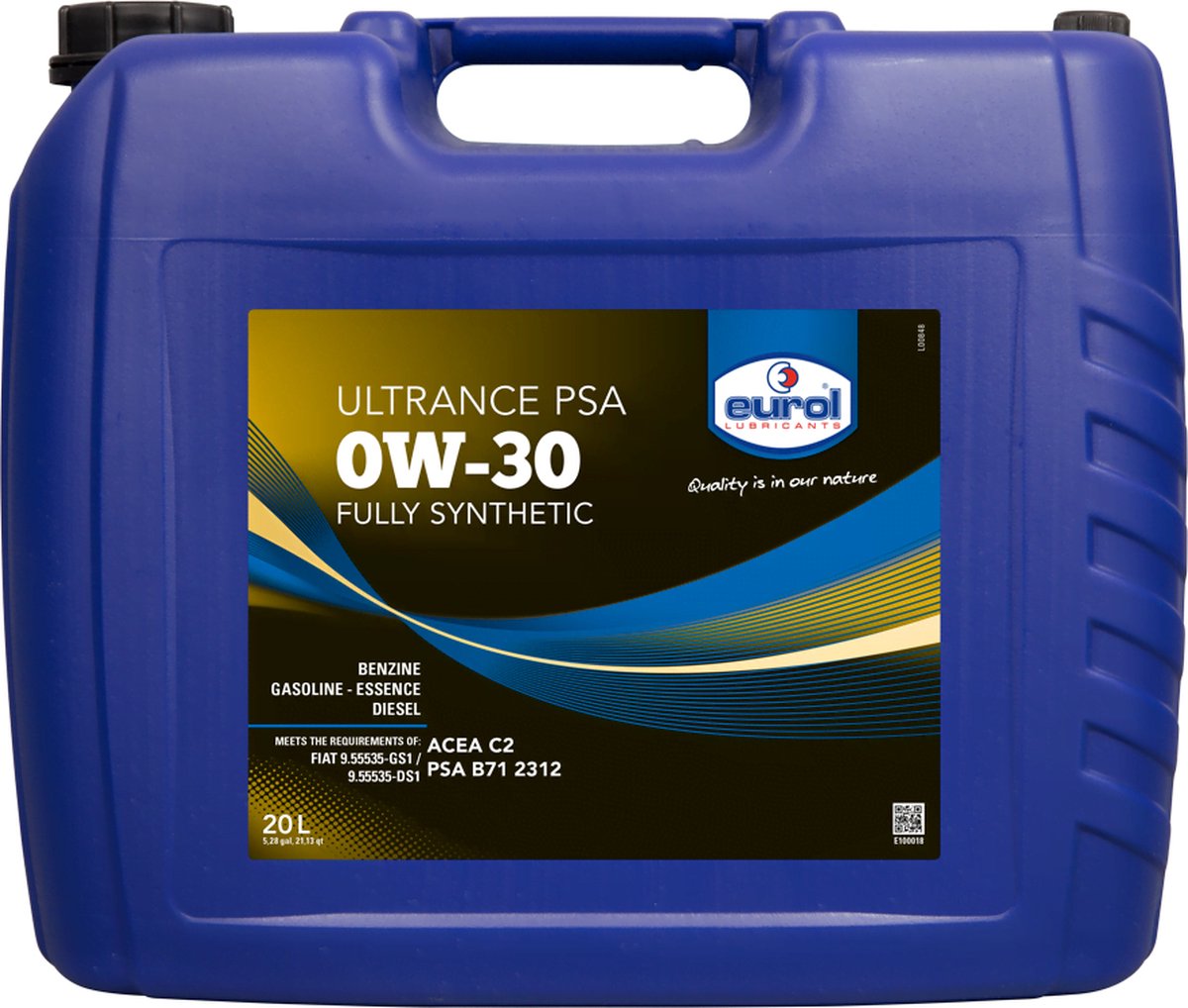 Eurol Ultrance PSA 0W-30 - 20L