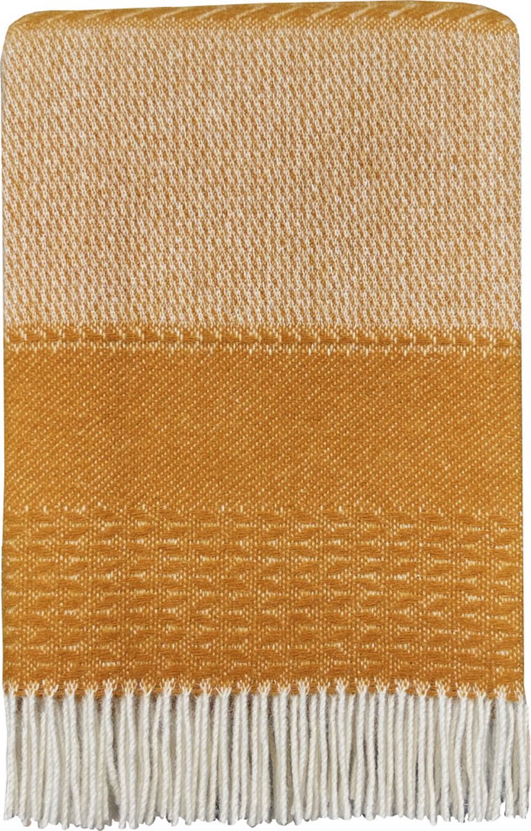 Malagoon - Uptown wool throw ocre