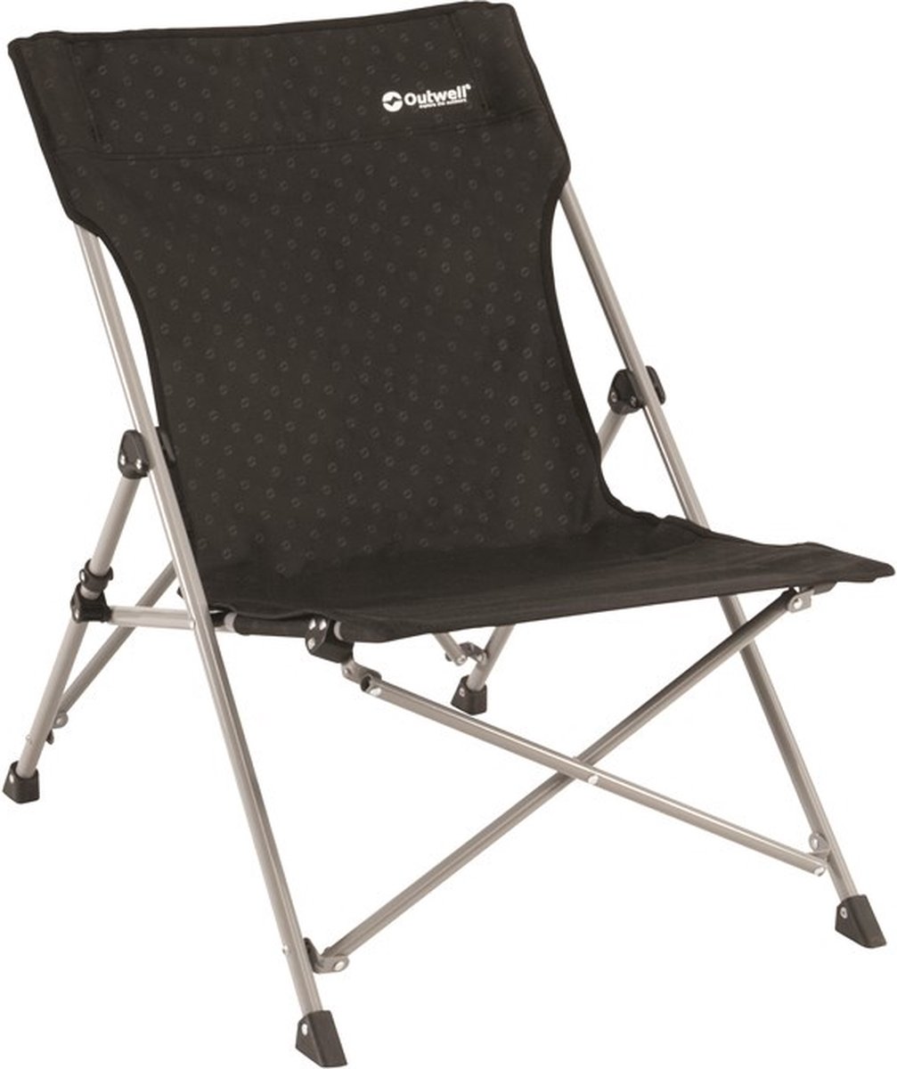 Outwell drysdale campingstoel zwart